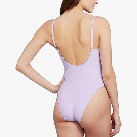 NWT Wild Fable Women's Swim Wild Fable High Leg Extra Cheeky One Piece Swimsuit - Picture 2 of 5